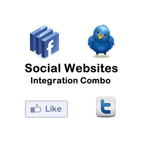 Social Website Integration Combo
